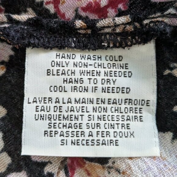 Denim and Supply Ralph Lauren Dress Size 6 Floral Flutter Sleeve Hi-Low hem - Picture 16 of 16